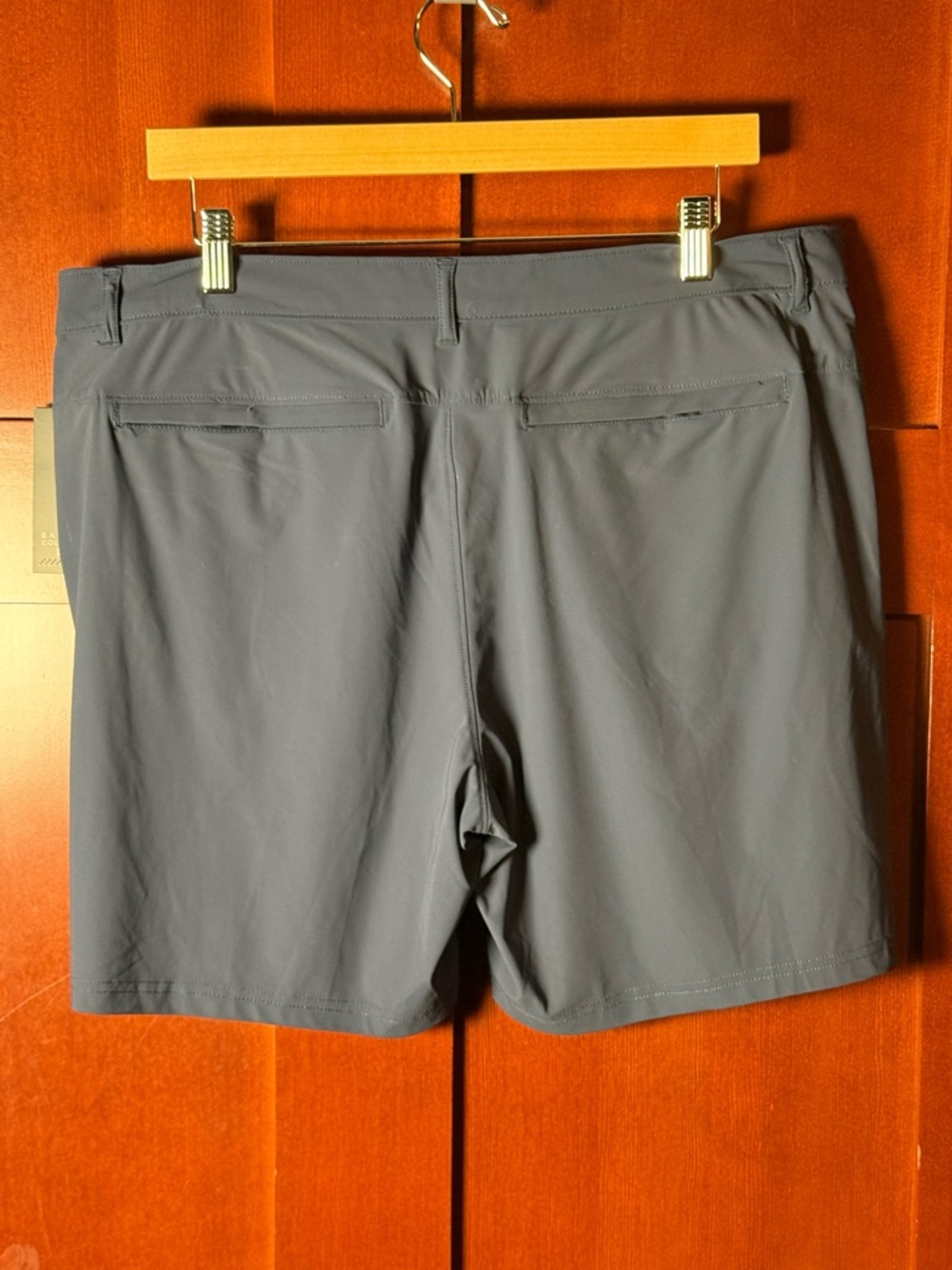 Balance Collection Men's Navy Blue Athletic Shorts With Zip Pockets NWT Size XL - Picture 8 of 9